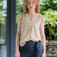 The Misty Mountain Silk Blouse - Sold Out
