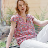 Liberty Blouse - Cap Sleeve