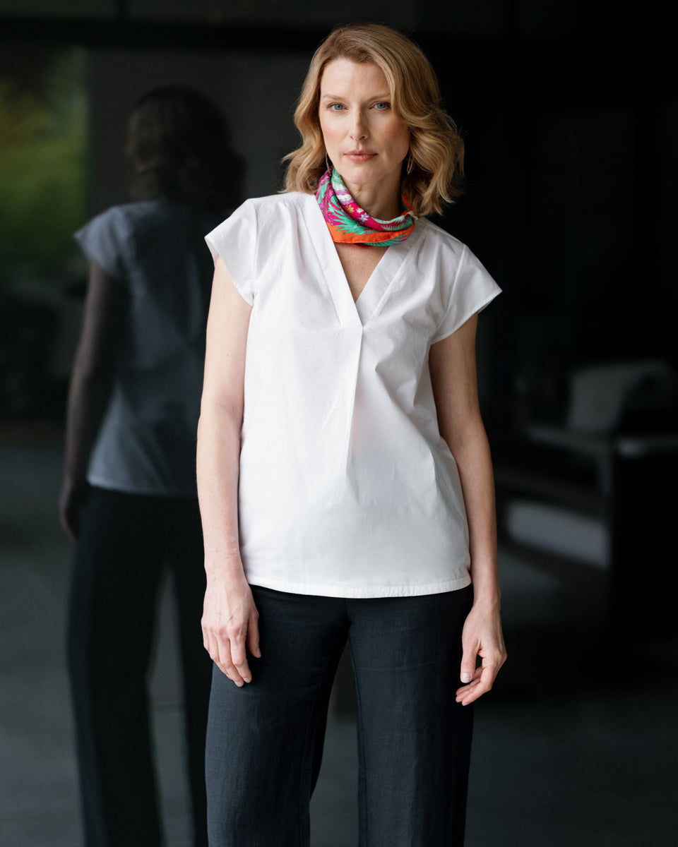 Liberty Blouse - Cap Sleeve