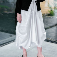 The Wavy Ocean Skirt in Organic Cotton - XL Available