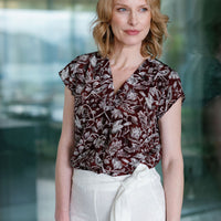 The Misty Mountain Silk Blouse