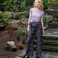 The Flora & Fauna Silk Palazzo Pant