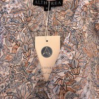 Floral Liberty Cap Sleeve