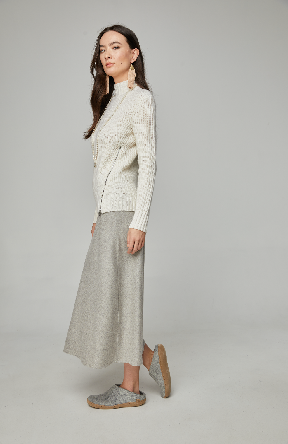 The Coquitlam Cashmere Skirt