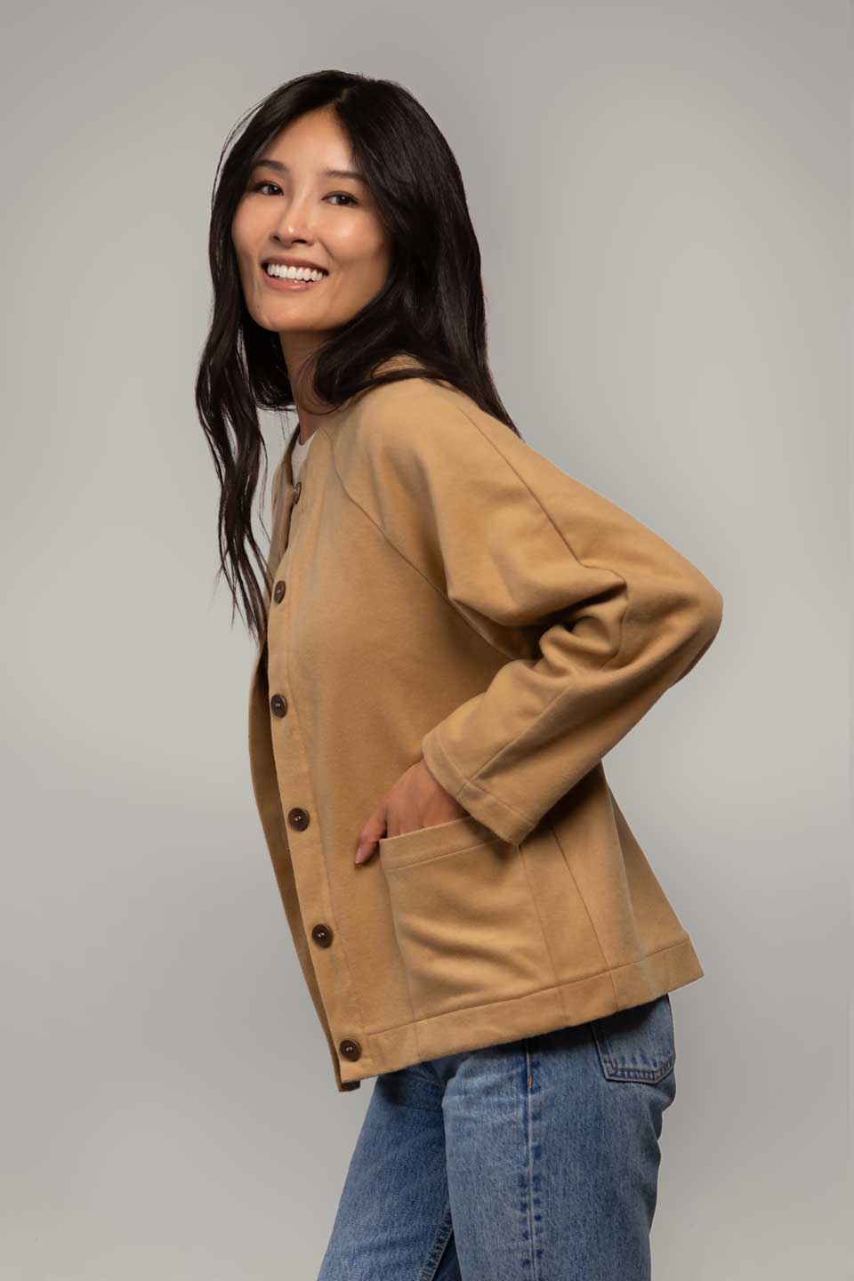 Le kimono en cachemire Kitsilano