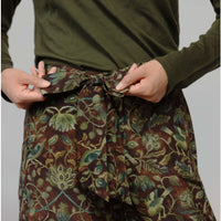 The Flora & Fauna Silk Palazzo Pant