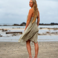 The Flowing Into Nature Silk Dress - Sold Out