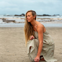 The Flowing Into Nature Silk Dress - Sold Out