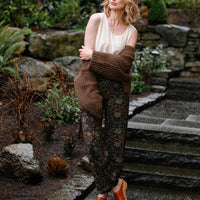 The Flora & Fauna Silk Palazzo Pant