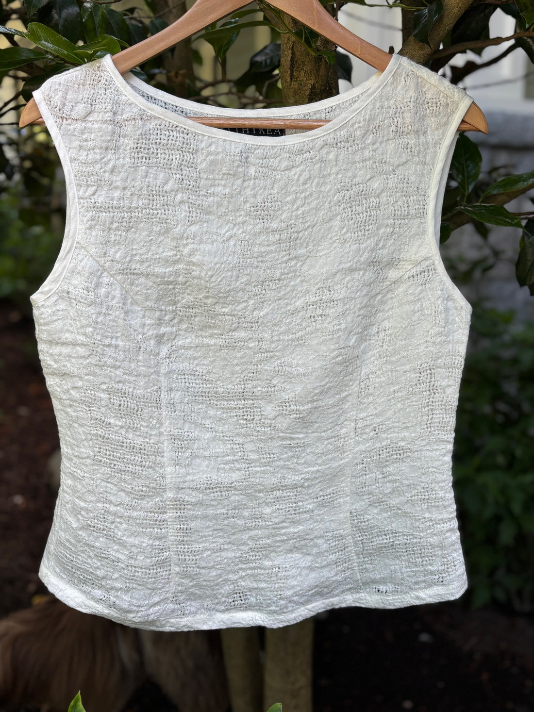 The Queen Anne's Linen Lace Top