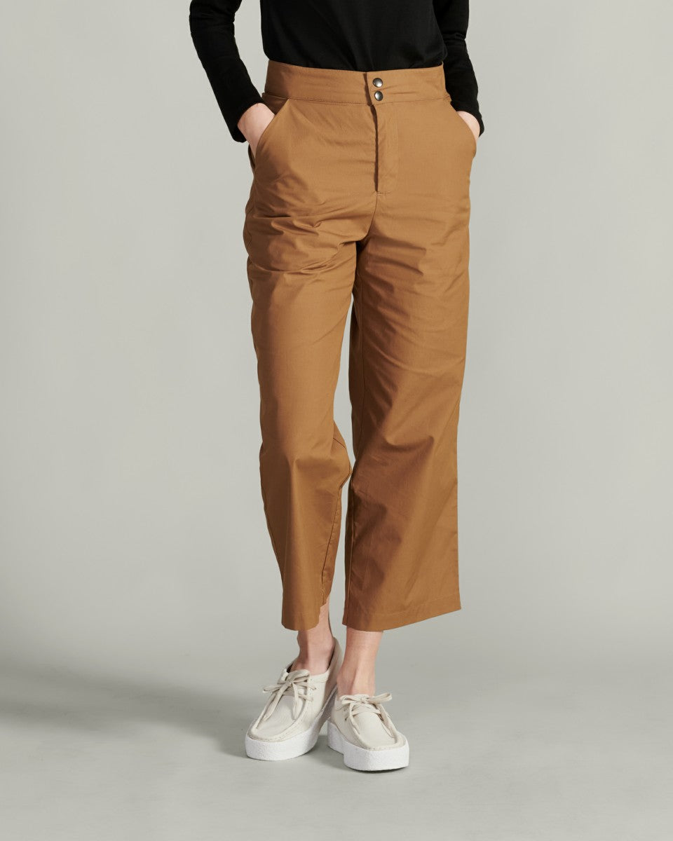 The Creston Crop Pant in Organic Cotton