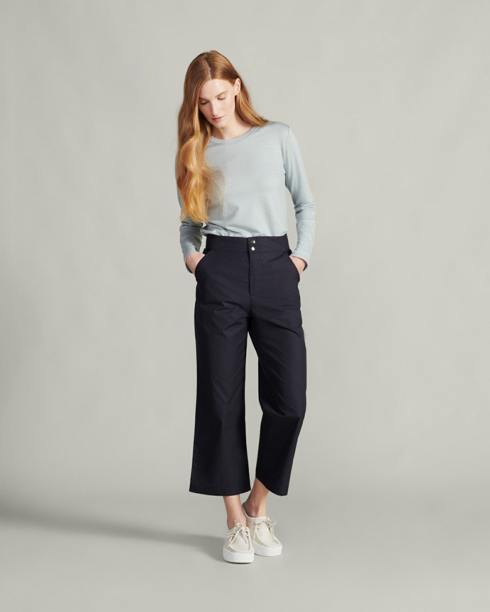 The Creston Crop Pant in Organic Cotton
