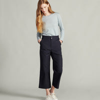 The Creston Crop Pant in Organic Cotton