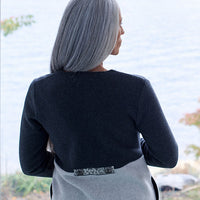 The Charlotte Cardigan in Organic Cotton Fleece