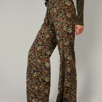 Flora & Fauna Silk Palazzo Pant