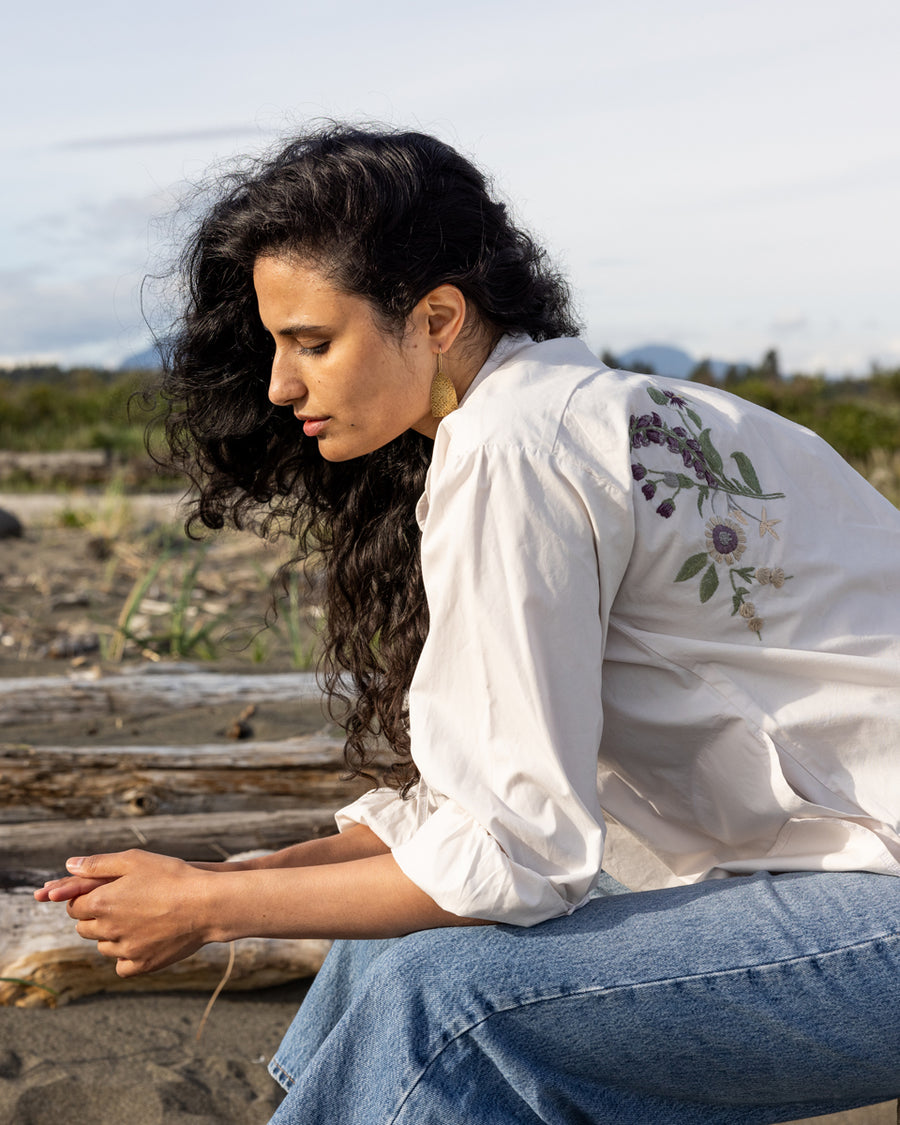 The Tofino Boho Tunic in Organic Cotton