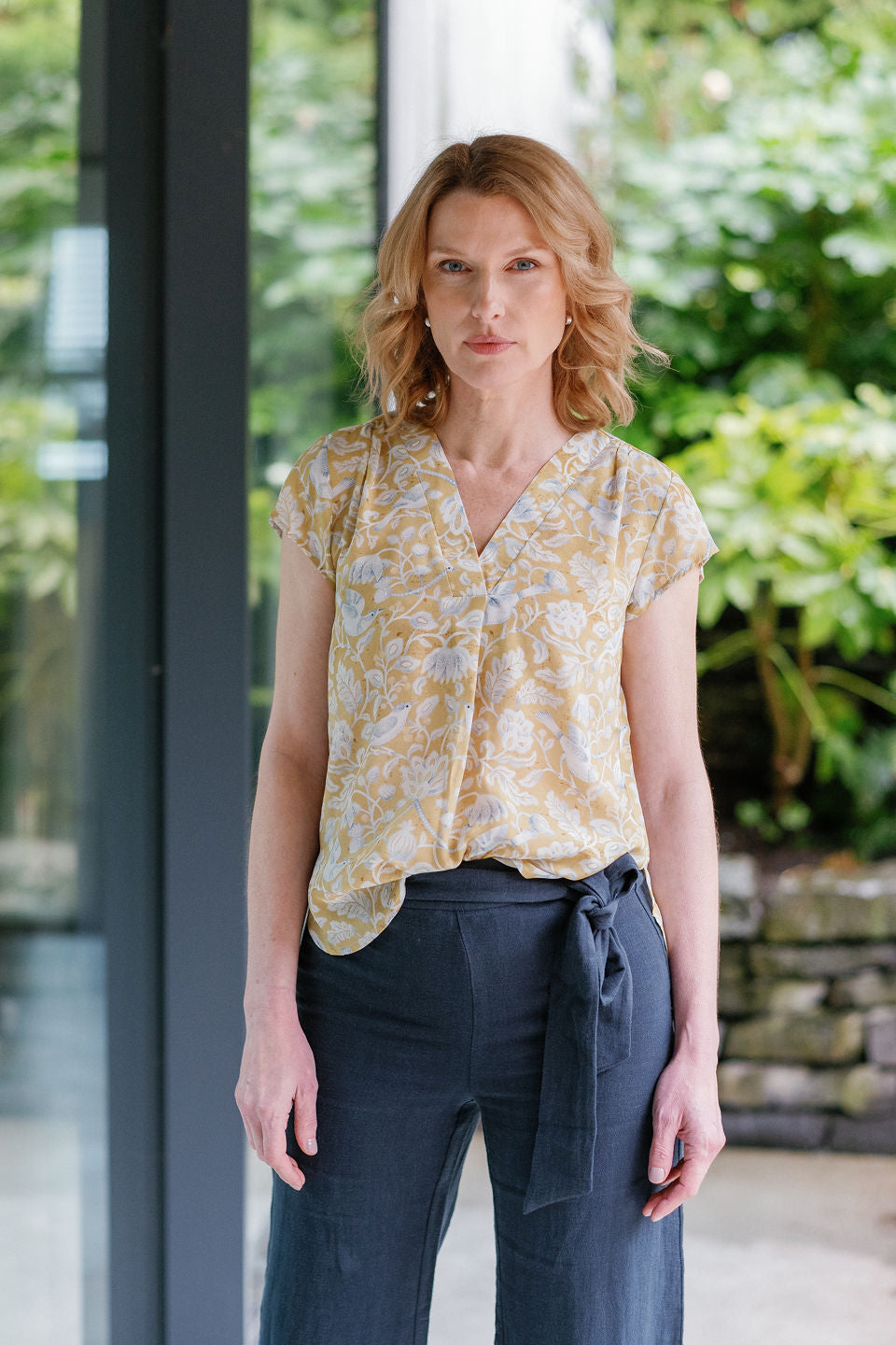 The Misty Mountain Silk Blouse