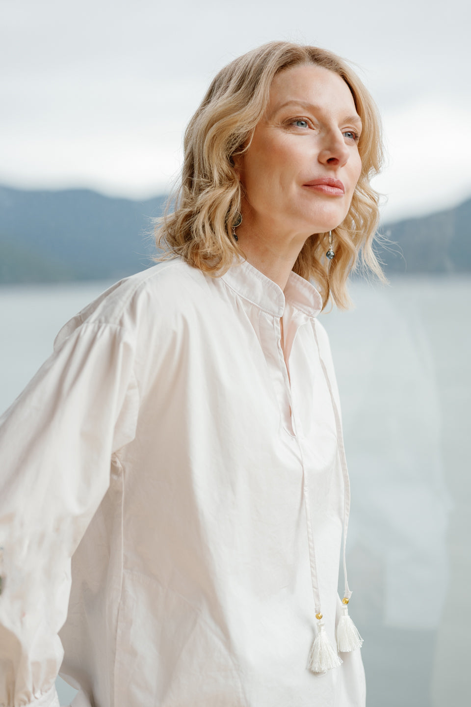 The Tofino Boho Tunic in Organic Cotton