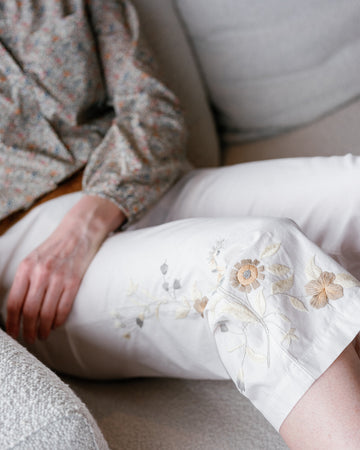 The Creston Crop Pant in Organic Cotton