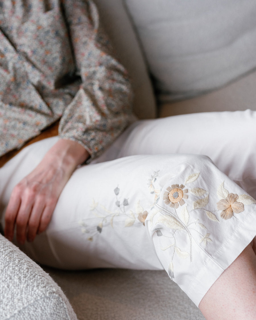 The Creston Crop Pant in Organic Cotton