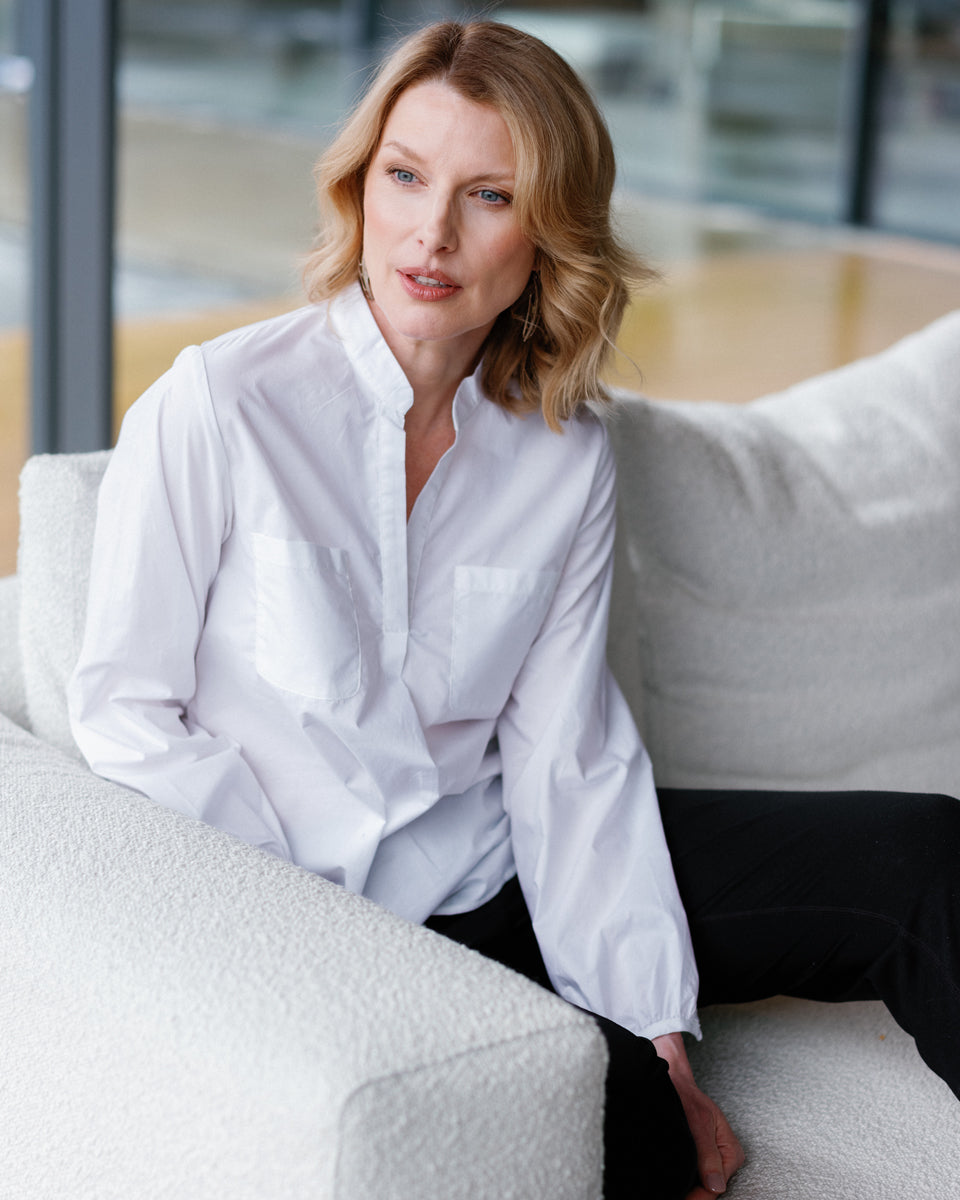 The Bella Bella Blouse in Organic Cotton