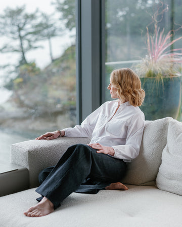 The Bella Bella Blouse in Organic Cotton