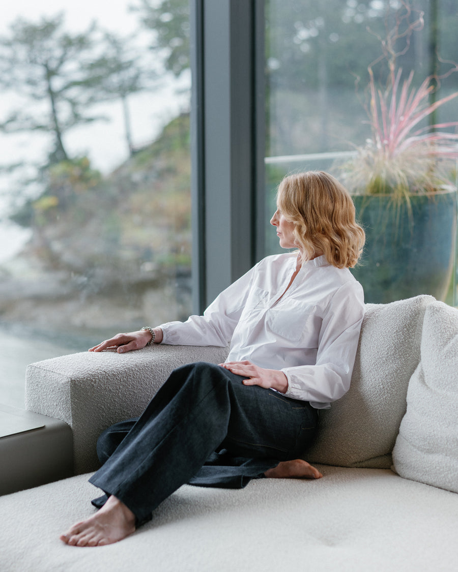 The Bella Bella Blouse in Organic Cotton