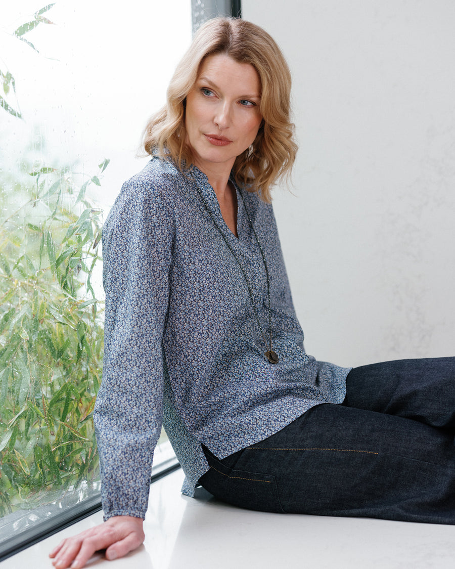 The Bella Bella Blouse in Organic Cotton