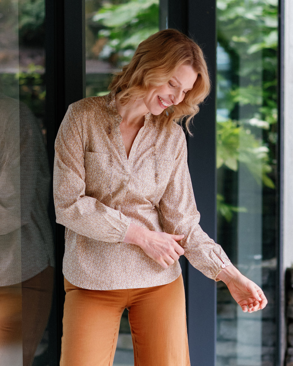 The Bella Bella Blouse in Organic Cotton