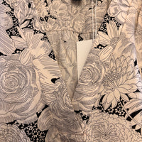 Floral Liberty Cap Sleeve