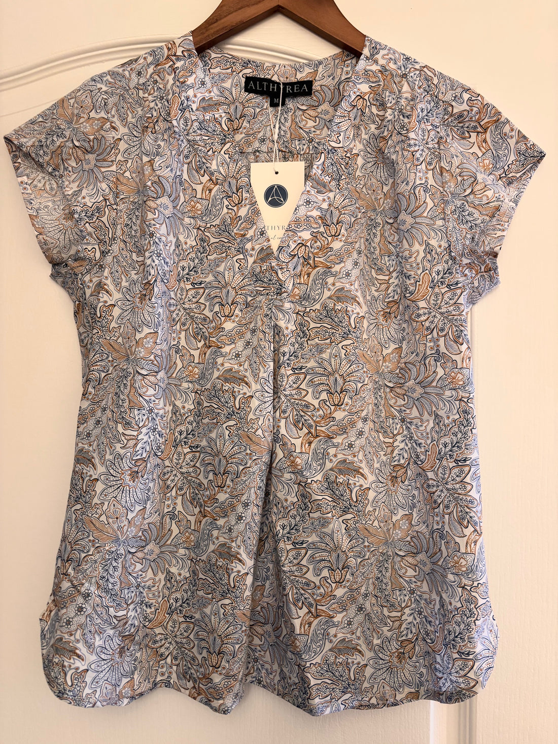 Floral Liberty Cap Sleeve