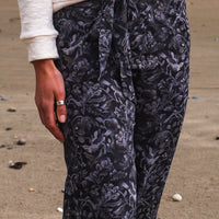 The Flora & Fauna Silk Palazzo Pant