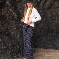 The Flora & Fauna Silk Palazzo Pant